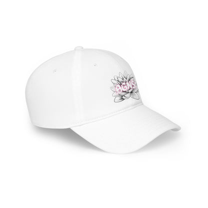 Lotus Flower Logo Pink - Low Profile Baseball Cap