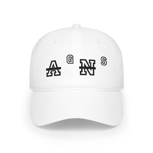 AGNS Hollow Logo - Low Profile Baseball Cap