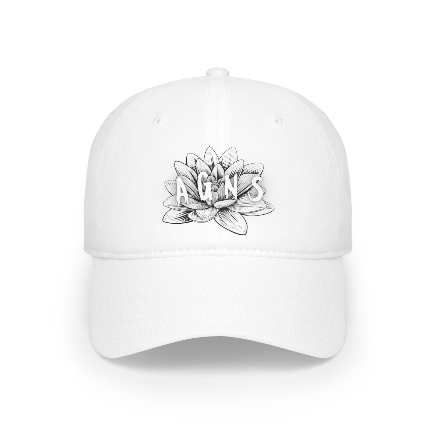 Lotus Flower Logo - Low Profile Baseball Cap