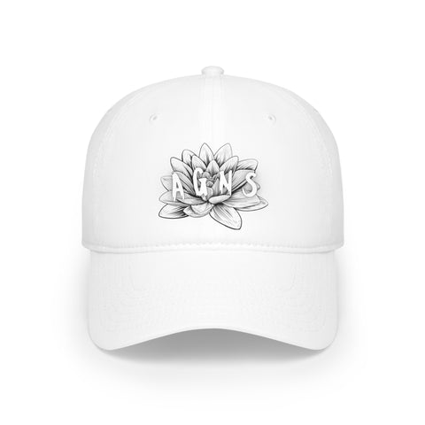 Lotus Flower Logo - Low Profile Baseball Cap