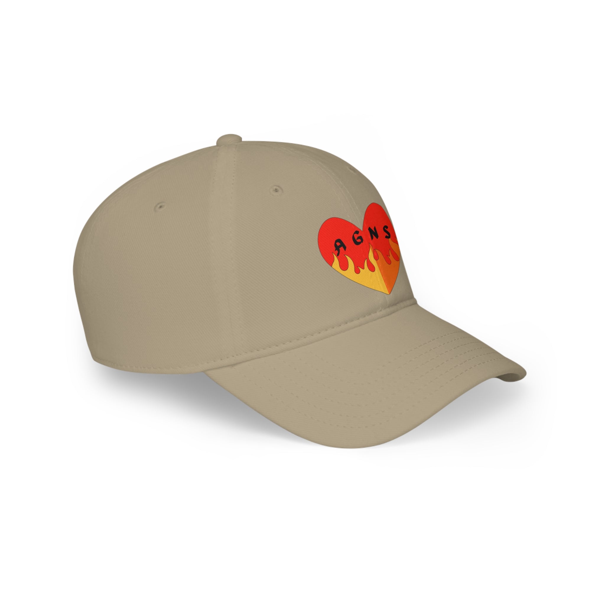 AGNS Heart Logo - Low Profile Baseball Cap
