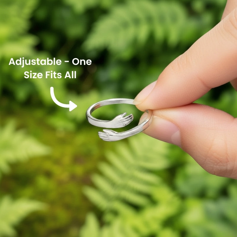 To My Granddaughter – Hug Ring