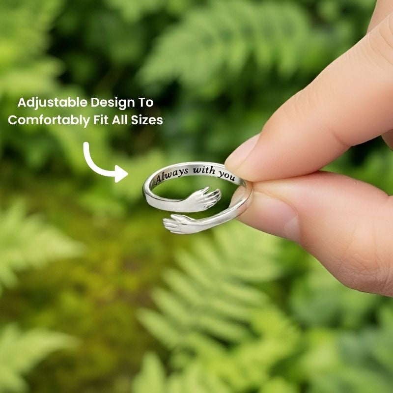 To My Granddaughter – Hug Ring