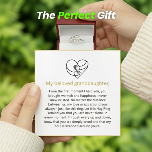 To My Granddaughter – Hug Ring