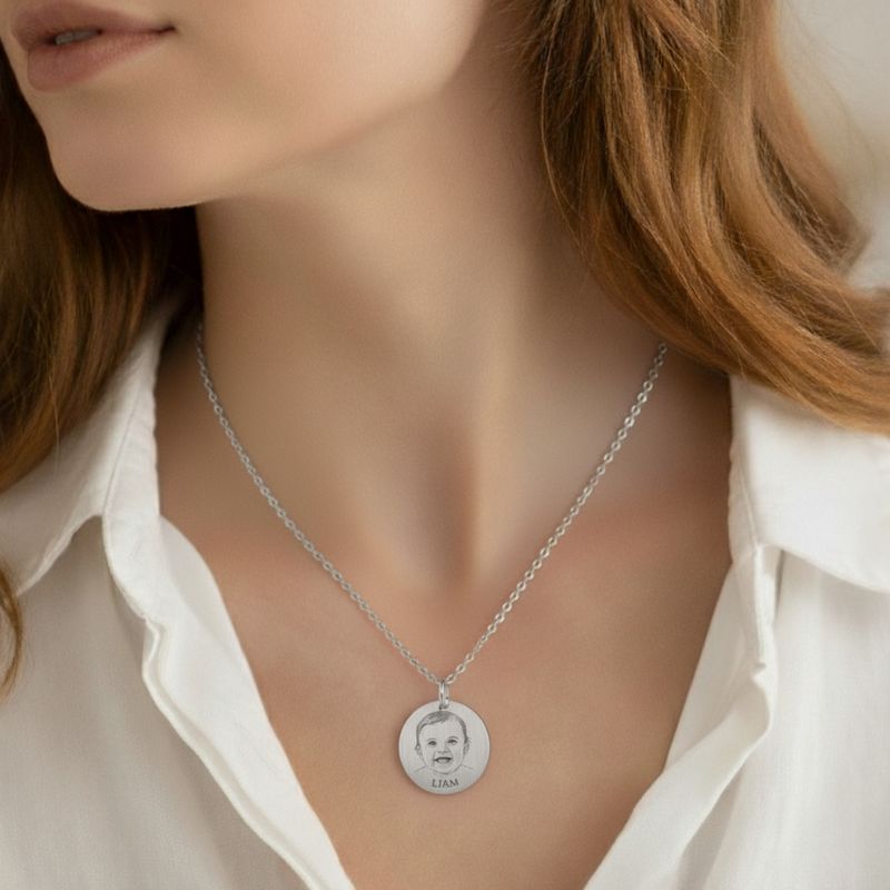 Loved One Portrait Necklace