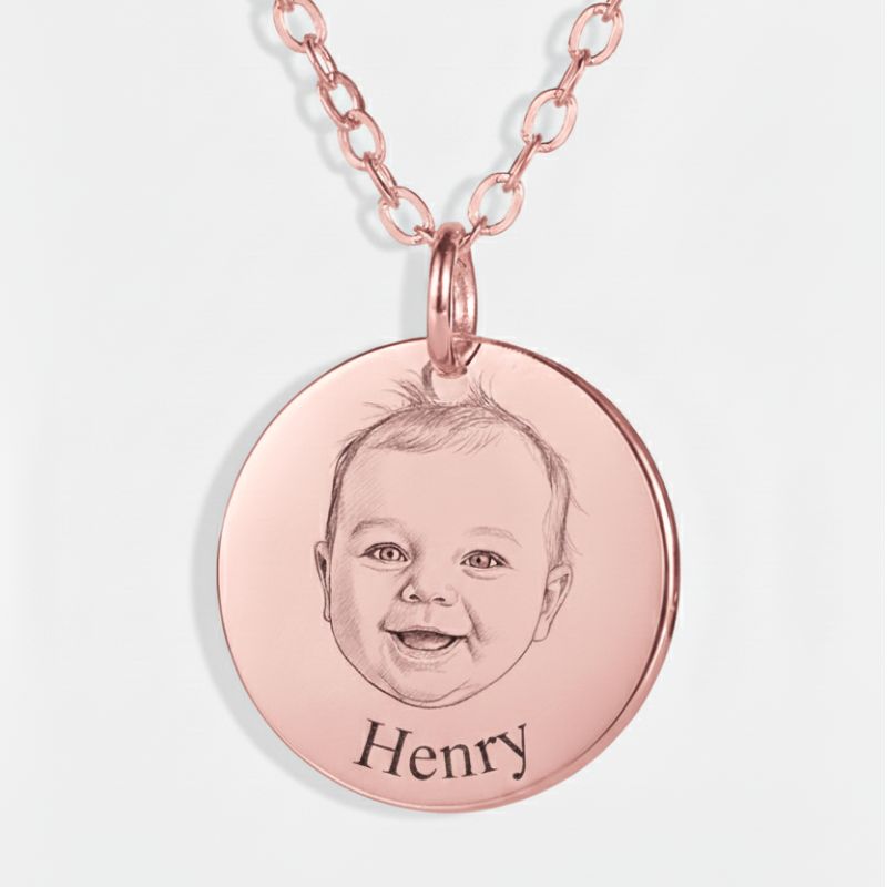 Loved One Portrait Necklace