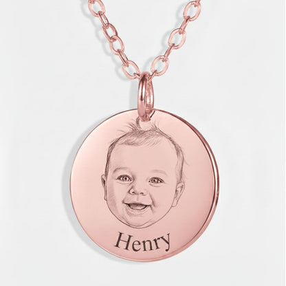 Loved One Portrait Necklace