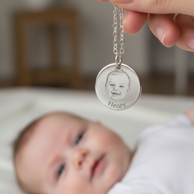 Loved One Portrait Necklace