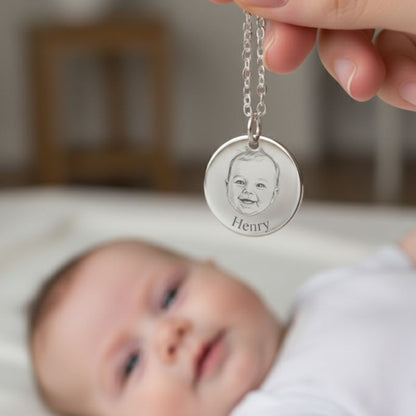 Loved One Portrait Necklace