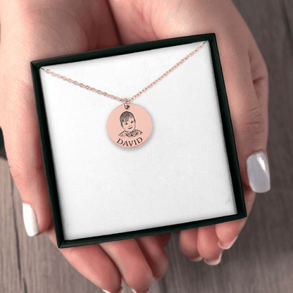 Baby Portrait Necklace