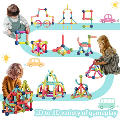 Magnetic Building Blocks