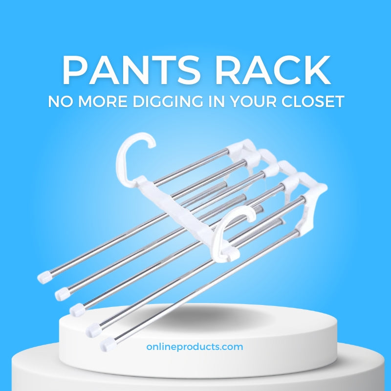 Multi-Functional Pants Rack